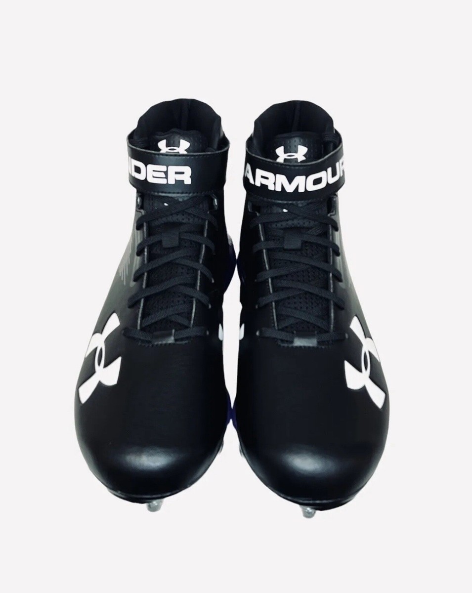 Under Armour Nitro Football Cleats 4D Foam Black Purple  display picture 3