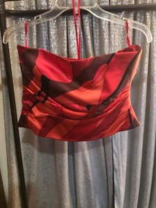 strapless formal top