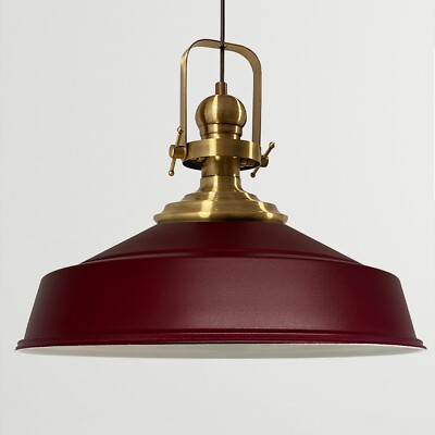 Bamyum Asletl Hängelampe Industrial aus Metall Ø41 CM E27 Vintage Lampe