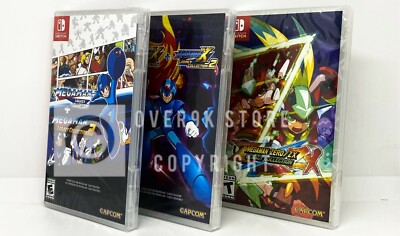 Nintendo Switch EVOLVE Ultimate Edition Mega Man Bundle Zero/ZX + X + Mega Man Legacy Collection