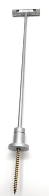 Oligo Clix Systemleuchte Decken Halter Schienenhalter  Alu Matt  