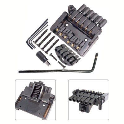 Einfach zu bedienende kopflose 6-saitige Gitarre Tremolo System Brücke für E-Gitarren