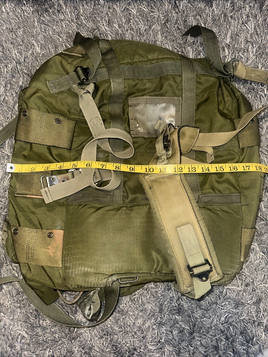 VINTAGE 1970s Military Field Pack Combat Nylon Backpack