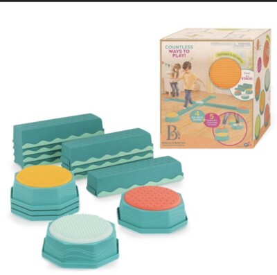 B toy Interlocking Balance Beam Build Set