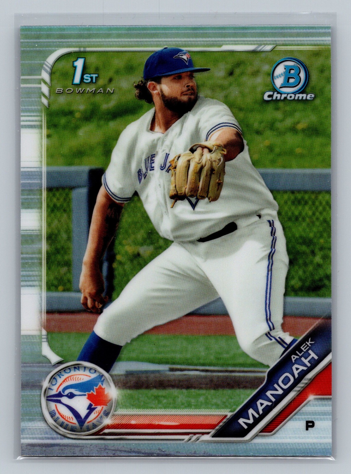 2019 Bowman Draft Chrome #BDC-3- ALEK MANOAH Refractor 1st Bowman Rookie RC