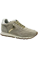 Voile Blanche Women's Julia Lace up Low Top Sneakers Ice Platinum