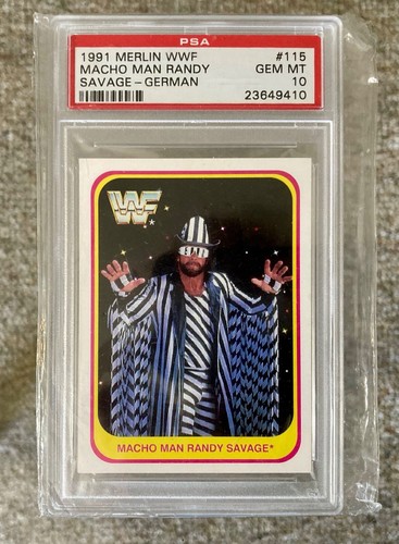HULK HOGAN MACHO Man Randy Savage 1990 Classic WWF WWE WrestleMania