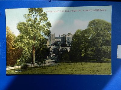 THURLAND KIRKBY LONSDALE alte Postkarte authentischer Artikel keine Kopie / Reproduktion 