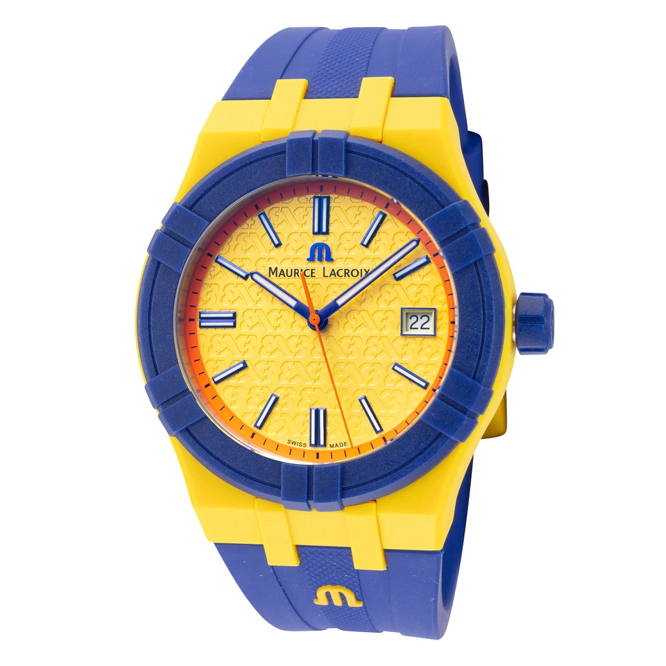 Maurice Lacroix Men's Aikon #Tide 40mm Quartz Watch AI2008-68YZ8-800-0