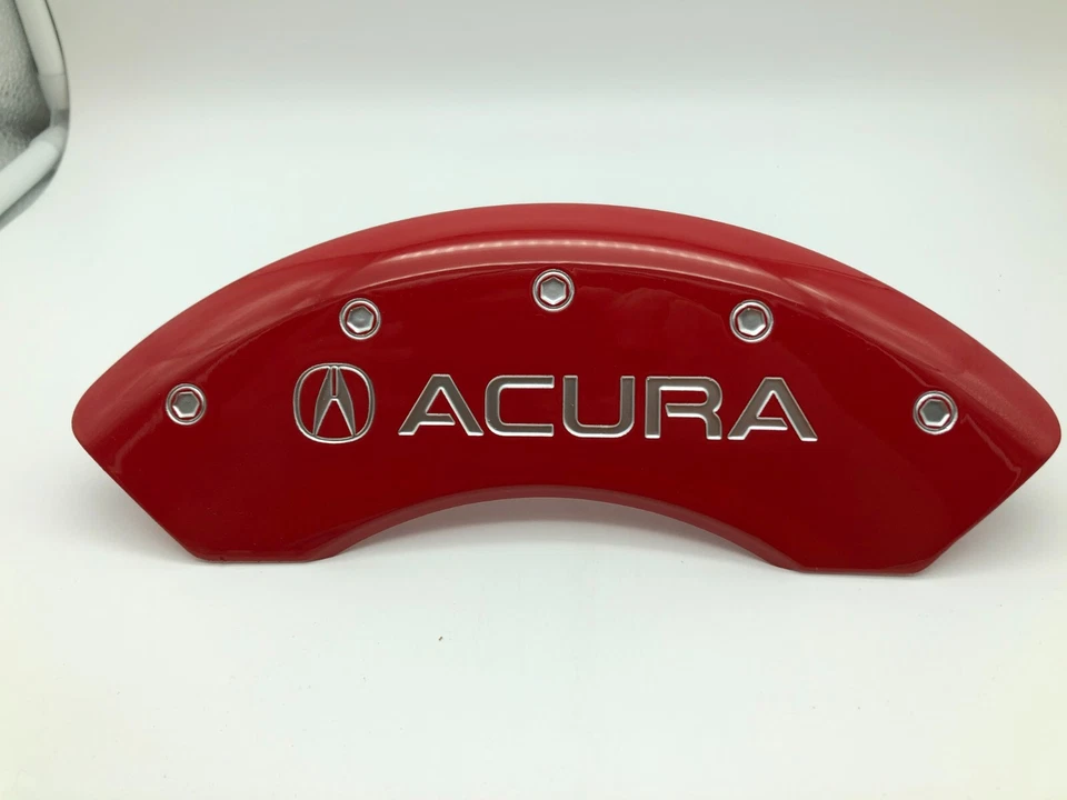 CUBIERTAS DE PINZA MGP 2013 A 2015 ACURA ILX 2,4 L ROJO NUEVO EXCESO DE EXISTENCIAS Foto 3 de 4