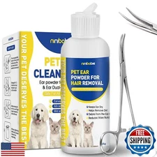 Ninibabie Ear Powder for Dogs Plucking,Dog Ear Infection Treatment with 5.5 I