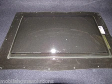 Mobile Home Skylight 16"x16" 14x14 Double Pane Dome Lens Self Flashing
