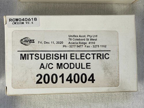 Airstream iZone RCW040618 CW325M V2.4 AC Unit Module - Mitsubishi Elec - Unused - Picture 9 of 12
