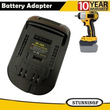 Adapter for Milwaukee 18V Battery Convert for Dewalt 20V Li-ion Battery MIL18DL