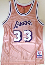 Women's 1984 LA Lakers Basketball Kareem Abdul-Jabbar 75th Anniversary Jersey M