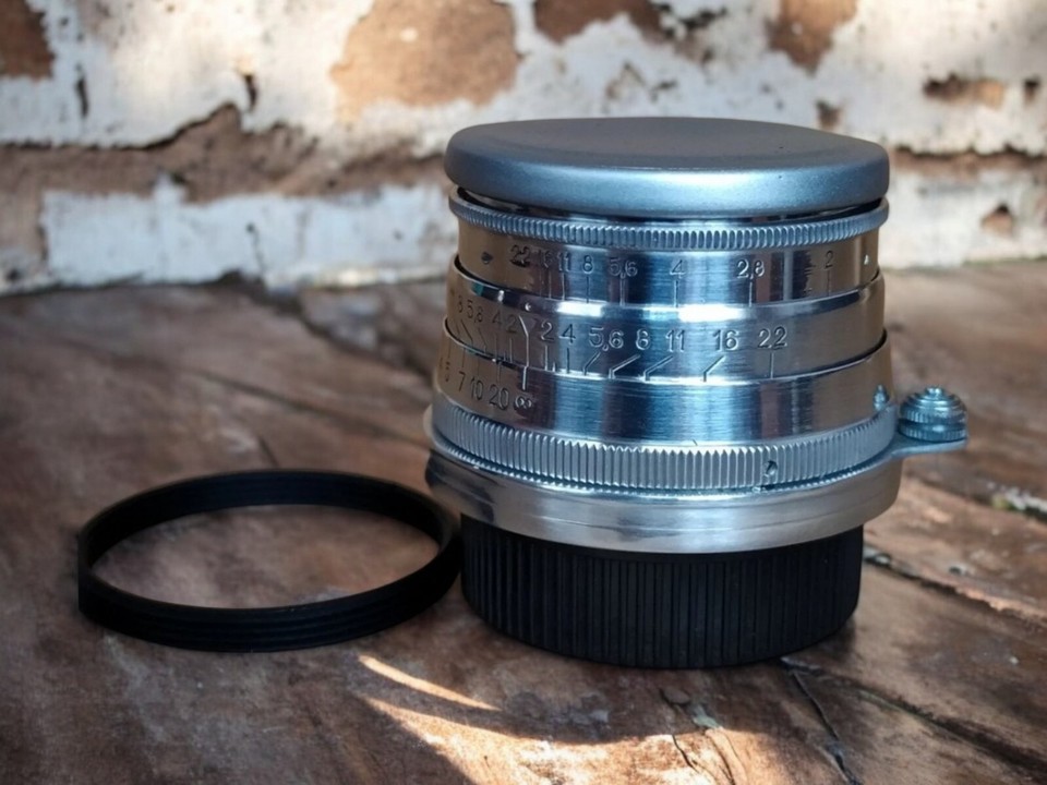 JUPITER8 2/50 Lens silver soviet vintage rangefinder M39 mount eBay