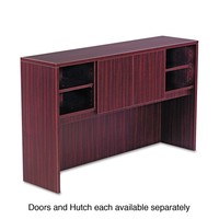 Alera Valencia Series Open Storage Hutch 47w X 15d X 35-1/2h Mahogany Va294815my on sale Alera Valencia Series Open Storage Hutch 47w X 15d X 35-1/2h Mahogany Va294815my on sale