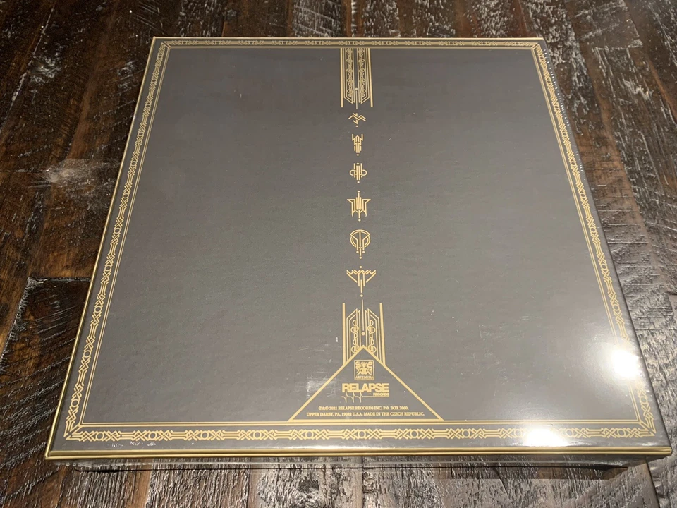 WOLVES IN THE THRONE ROOM Primordial Arcana LP Vinyl Box Set SEALED-Akhlys Uada - Image 3 of 4