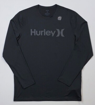 Men's Hurley Mid Weight UPF 50+ Long Sleeve Surf Swim Shirt