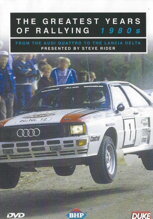 1980s Mag Rally The Greatest Years Of Rallying: 1980s DVD VIDEO DOCUMENTARY race car ...