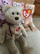 Ty 1999 Signature Bear Beanie Baby With Tag Sku112903p
