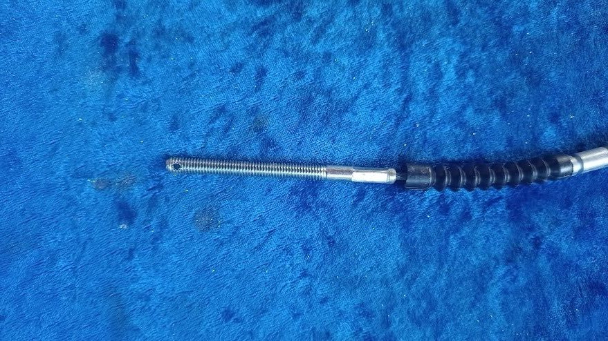 Suzuki Genuine GT380J TS250 TS400 Front Brake Cable Black 58110-30001 NOS