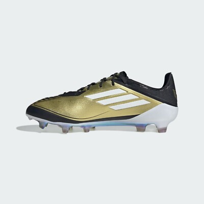 シューズ adidas Messi F50 Elite FG Gold llic Adidas F50 Elite Messi FG Gold Metallic Black IG6717 Men's