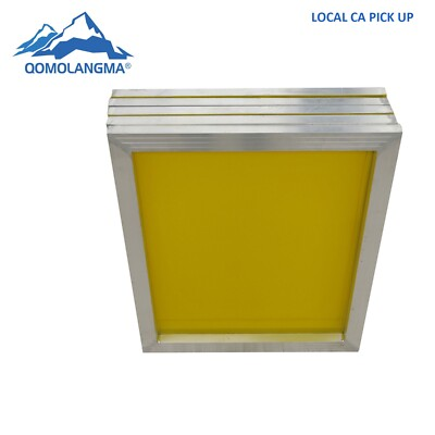 #ad CA PICKUP 6pcs Aluminum Silk Screen Frame 23quot; x 31quot; 230 Yellow Mesh $117.00