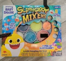 Baby Shark SlimyGloop Mix'Ems - NEW Sealed 