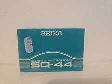 SEIKO SQ-44 QUARTZ METRONOME - NEW - WITH BOX  INSTRUCTIONS