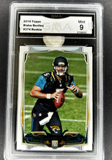 2014 Topps - Blake Bortles Rookie Card RC 374 - GMA 9 Mint Combined Shipping!