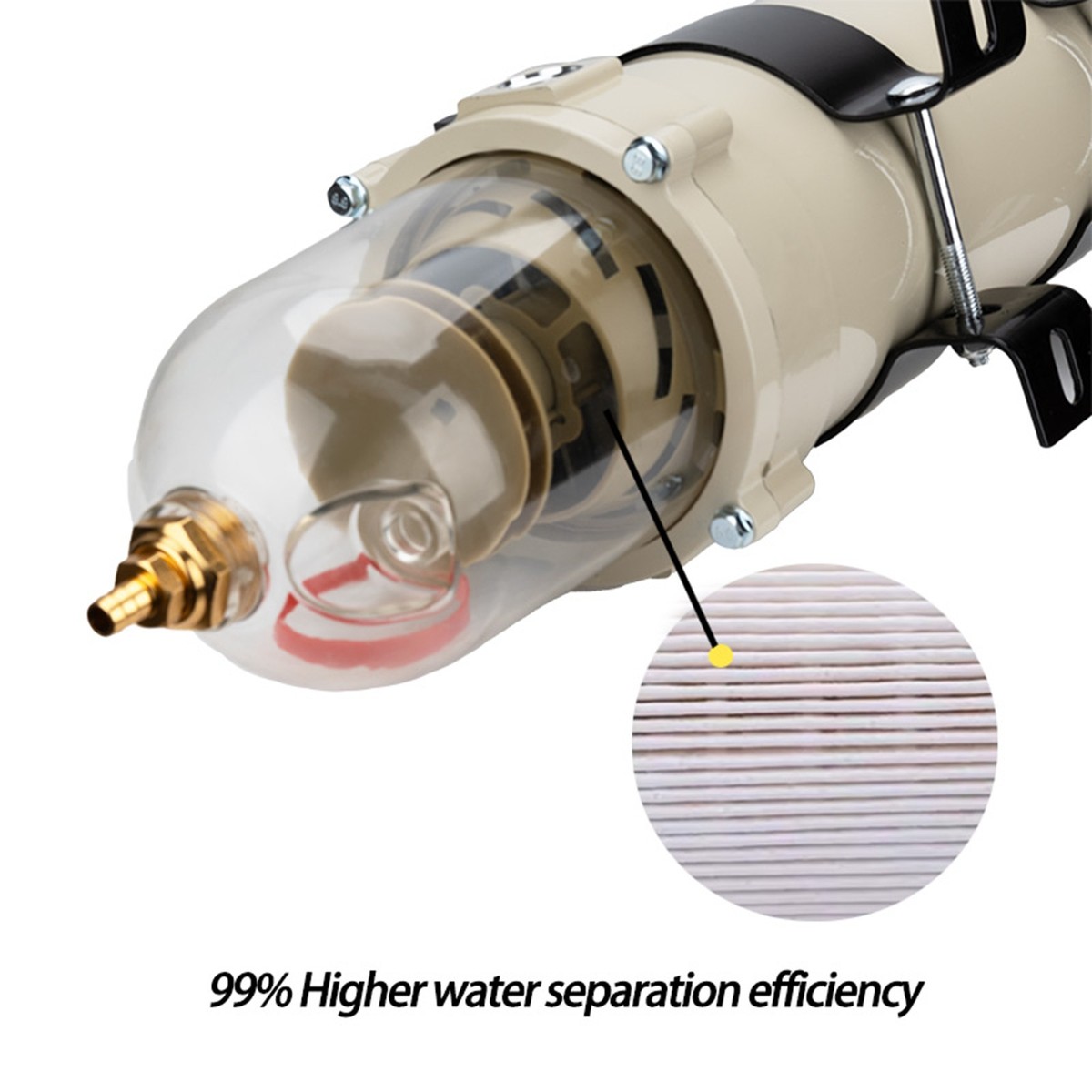 1000FH 1000FG Marine Diesel Fuel Filters Oil Water Separator