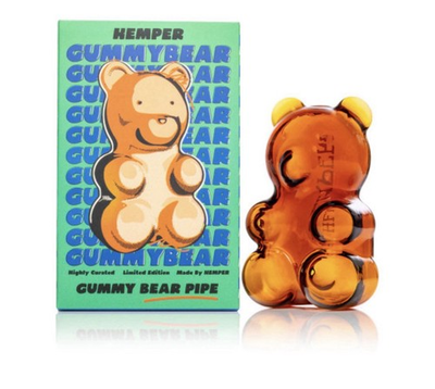 #ad Hemper Gummy Bear Hand Pipe *USA* $39.99