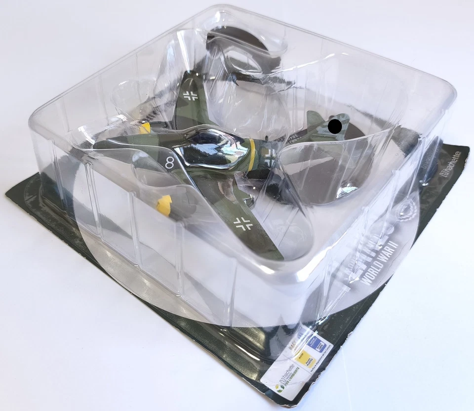 Hachette Aerei WWII 1:72 Messerschmitt Me 262 Luftwaffe 1944 Métal Diecast - Photo 3/3