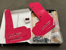 New Rally Armor Mud Flaps For 2022 Subaru Wrx Pink Game Over Cancer Edition