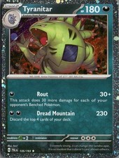Tyranitar (Cosmos Foil) Holofoil Carta Varie... - 135/193 Carta Pokemon NM