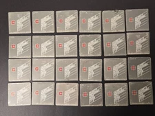 Lot Of 24 - 3" X 3" Calumet Gelatin Filters - Color Compensating and Correcting