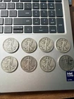 1934-1946 Walking Liberty Half Dollar Set of 8