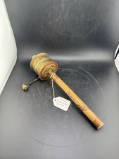 Tibetan Buddhist Handcrafted Hand Spinning Prayer Wheel Handheld ~ Nepal