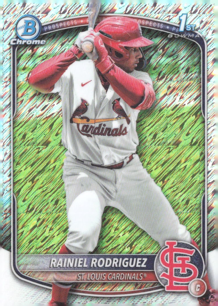 2025 Bowman Chrome Rainiel Rodriguez #BCP-200 Shimmer Refractor