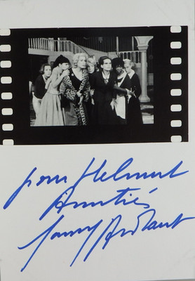 Autogramm französische Film- und Theater Schauspielerin Fanny Ardant (122452)