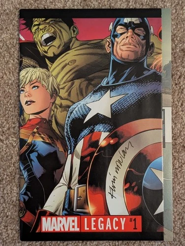 🔥 SIGNED Marvel Legacy #1  Steve McNiven 2017 Marvel Comics No COA