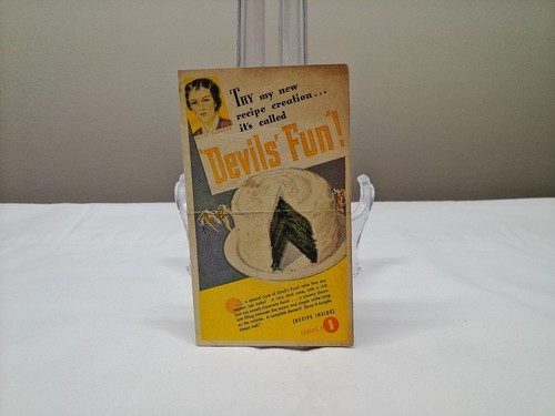1930s Betty Crocker Recipes Package Insert Gold Medal Flour Devils Fun Cake