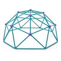 Kids Climbing Dome Metal Geo Frame Outdoor Weather Resistant 3+ (H)90(D)190cm