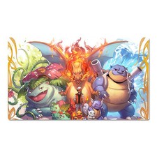 Pokemon Table Playmat PTCG TCG CCG Play Pad Trading Card Games Mat Mousepad
