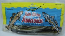 Bass Assassin MMA50396 4" Mud Minnow 10CT Smoke Pearl Shad