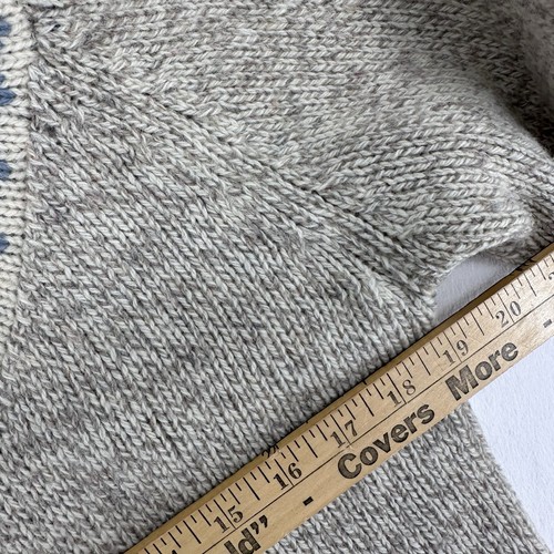 Vintage Northern Isles Wool Fair Isle Sweater Women’s Medium M Tan Cottagecore, Size M, $29.99 - Photo 9