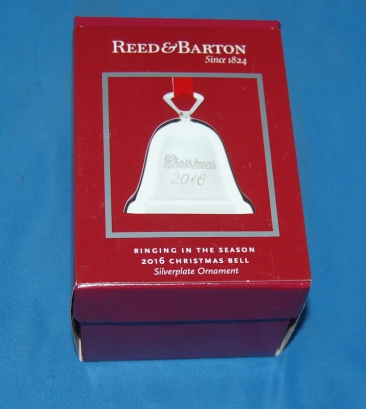 Reed & Barton "Ringing in the Season" 2016 Christmas Bell (silverplate)