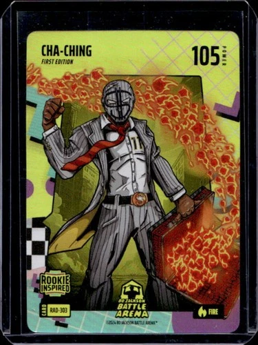 2024 Bo Jackson Battle Arena Alpha Cha-Ching \'s Rad Battlefoil SP First #RAD-303