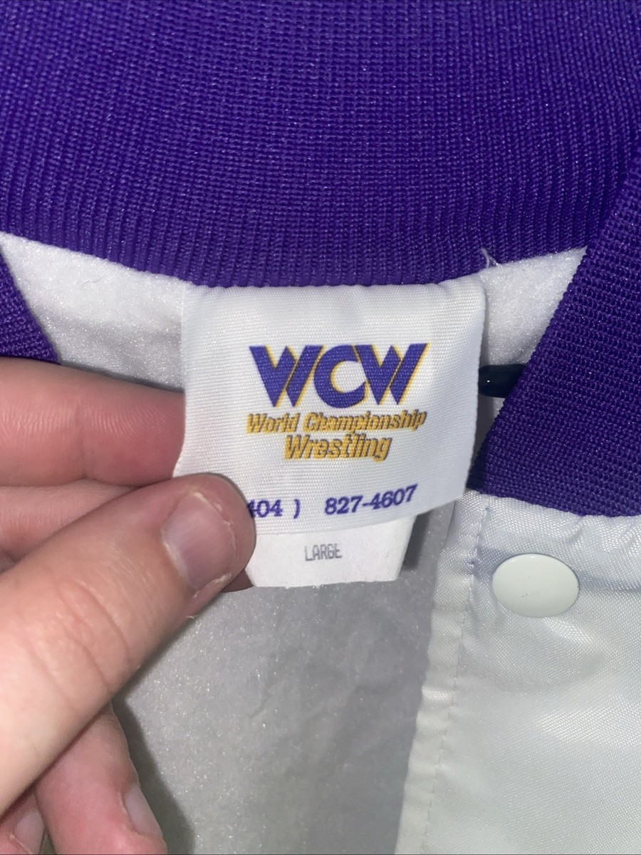 WCW Steiner Brothers Jacket Size Large Vintage 90s Wrestling | eBay